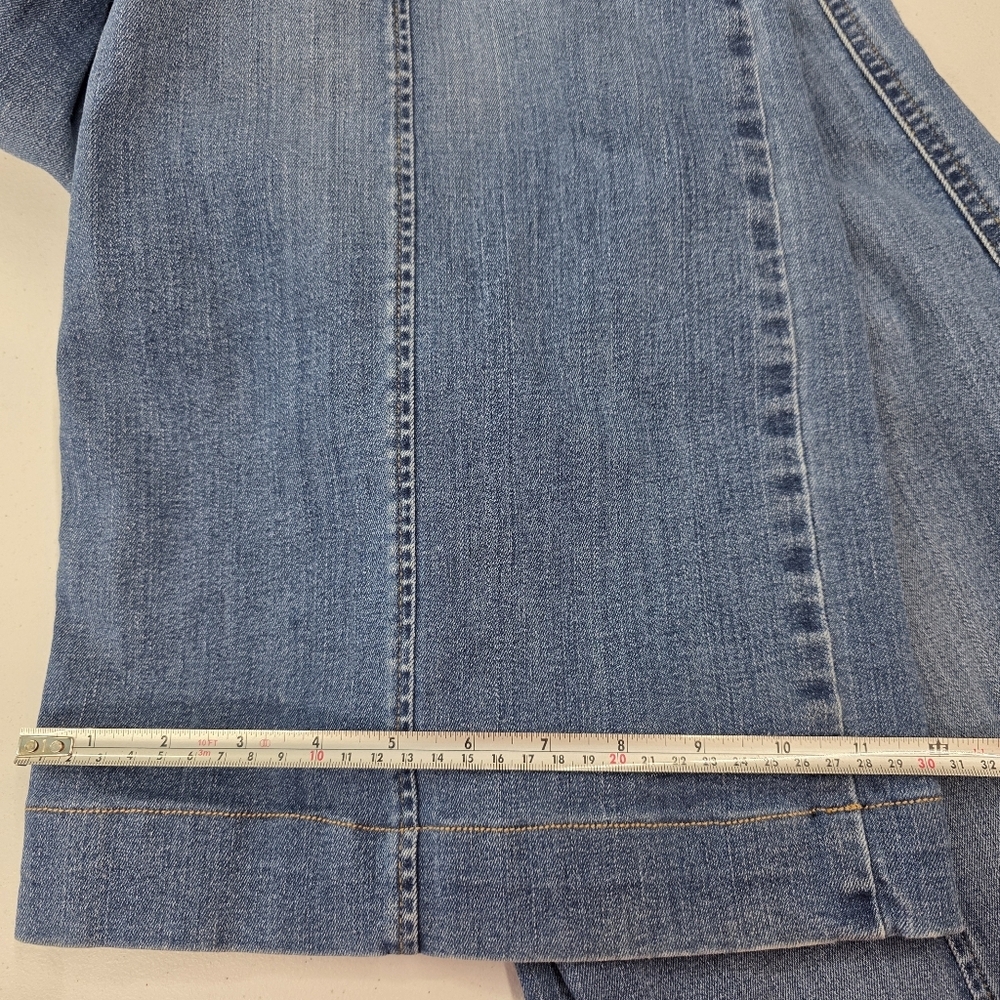 SPANX Seamed Front Wide Leg Jean in Vintage Indigo - Picture 12 of 13